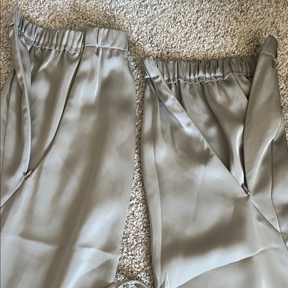 Crescent Women's Gray Satin finish Joggers - Picture 5 of 8